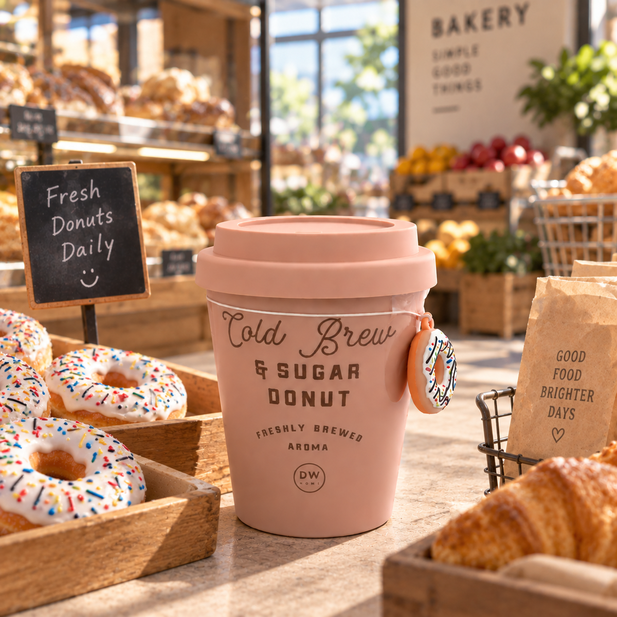Cold Brew & Sugar Donut