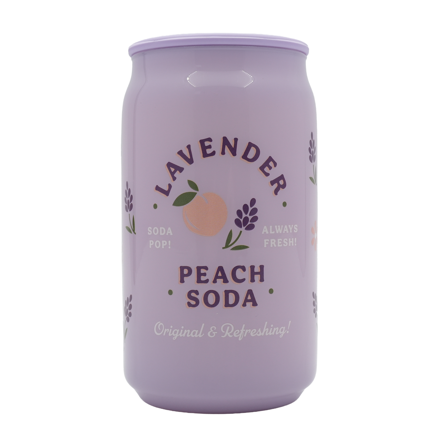 Lavender Peach Soda