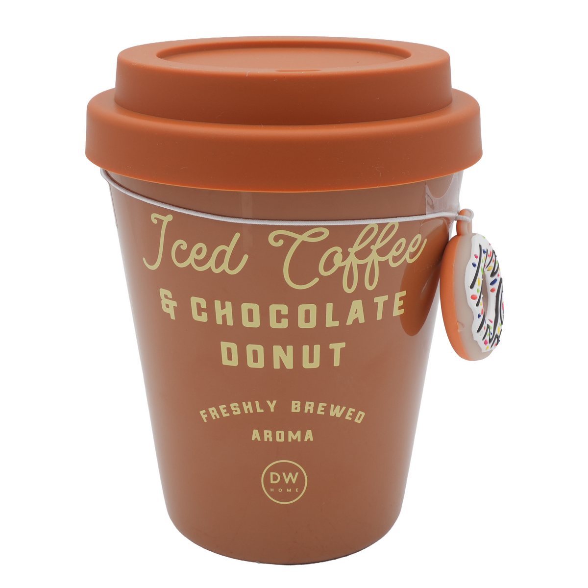 Iced Coffee & Chocolate Donut