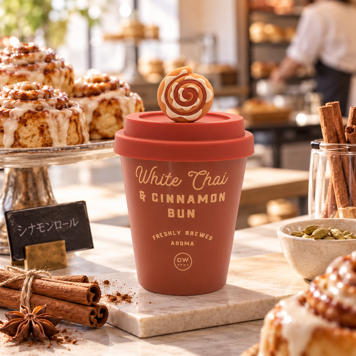 White Chai & Cinnamon Bun