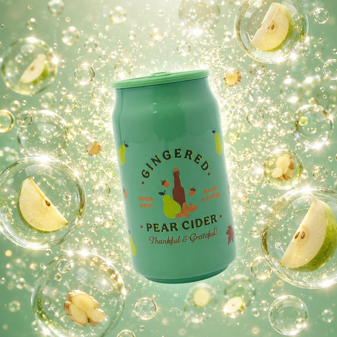 Gingered Pear Cider