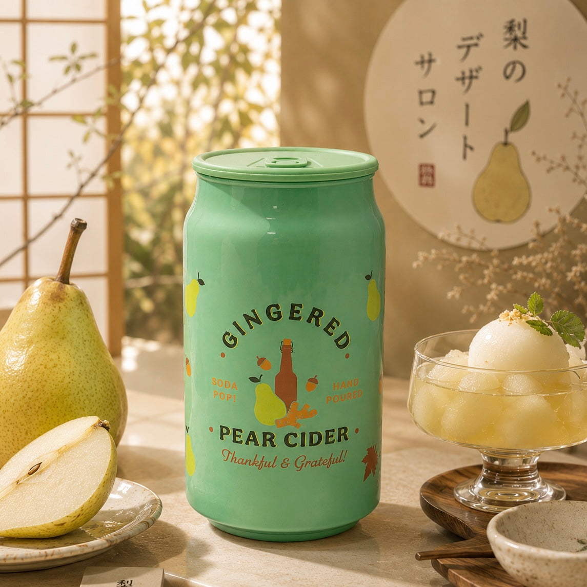 Gingered Pear Cider